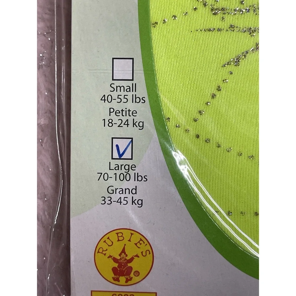 Rubies Lil Tights Lime Spider Child‎ Size Large 70-100lbs - Picture 2 of 4